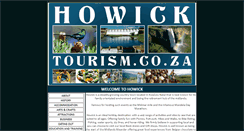 Desktop Screenshot of howicktourism.co.za